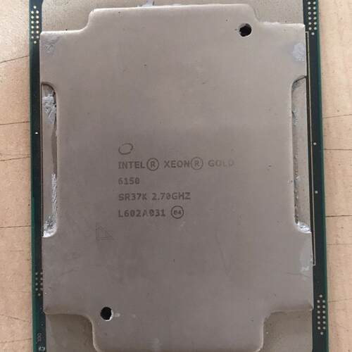 议价6150 SR37K CPU 2.70GHz 十八核至强金牌服务器处理器维修
