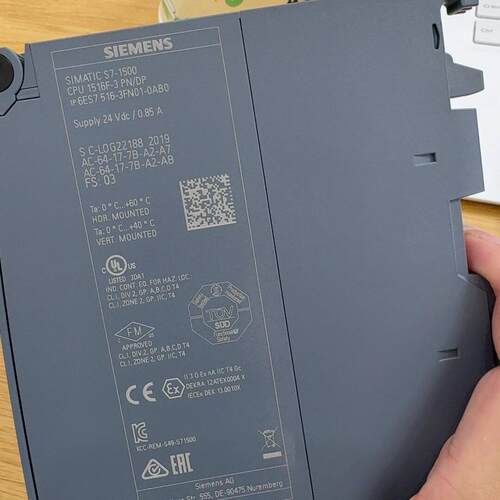 议价6ES7 516-3FN01-0AB0 工控自动化CPU可编程控制模块维修