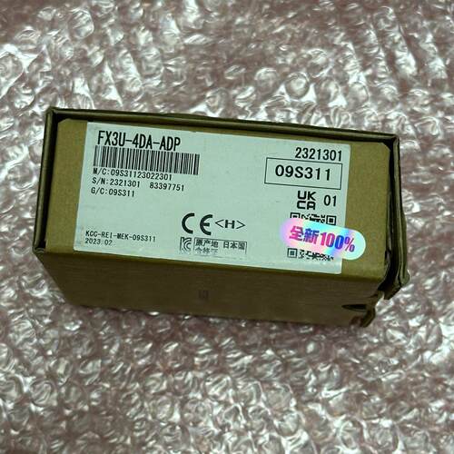 议价FX3U-4DA-ADP PLC扩展模块 工控自动化配件维修