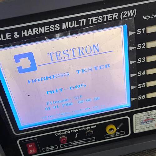 议价MHT-605 TESTRON线材测试仪 多功能线束检测仪器维修