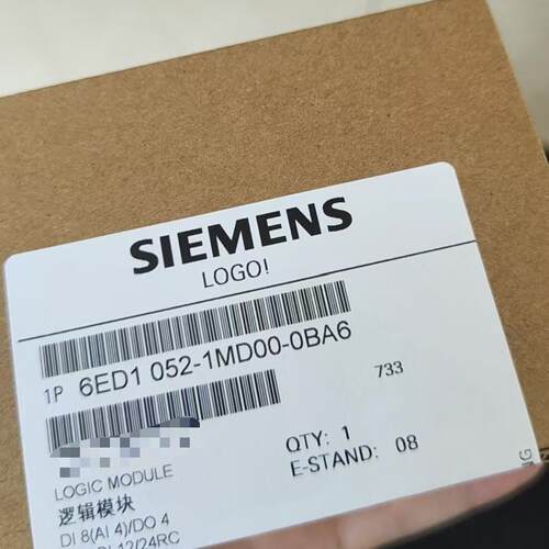 议价6ED1052-1MD00-0BA6 LOGO逻辑模块 DI8(AI4)/DO4 12/24RC维修