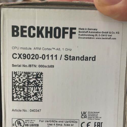 议价CX9020-0111 CPU模块 工业自动化控制组件 ARM Cortex-A8维修
