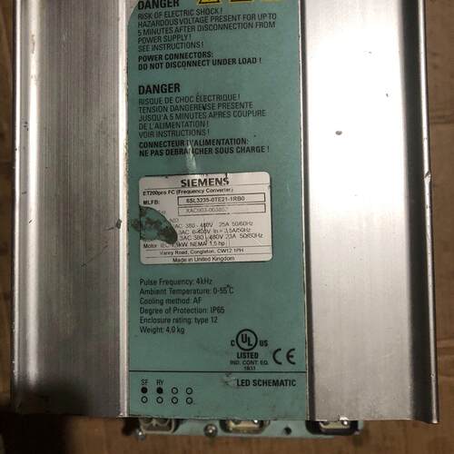 议价6SL3235-0TE21-1RB0 变频器 工控自动化配件维修