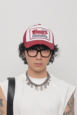 美式复古街头货车帽亚文化卡车帽