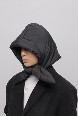 大头围绑带雷锋帽子男女冬季棉帽