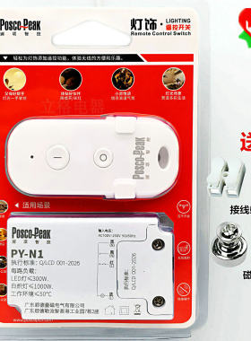 浦项大功率一路卧室照明遥控开关
