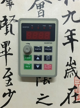 Tesech金田变频器控制面板TES系列键盘数字调节面板操作器显示屏