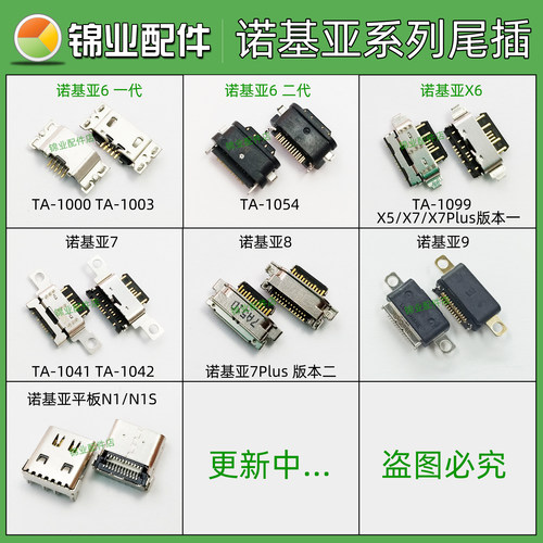 诺基亚平板usb尾插充电口