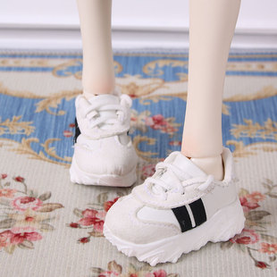 bjd4分娃鞋子四分大四普四3分德训老爹鞋CD2代小狼体猫科可可dk