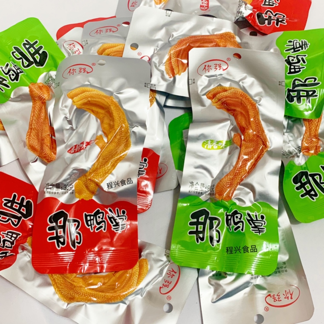 你强鸭掌30g香辣福建龙岩卤味