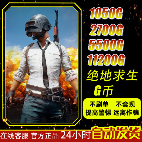 PUBGG币CDK绝地求生兑换码游戏币