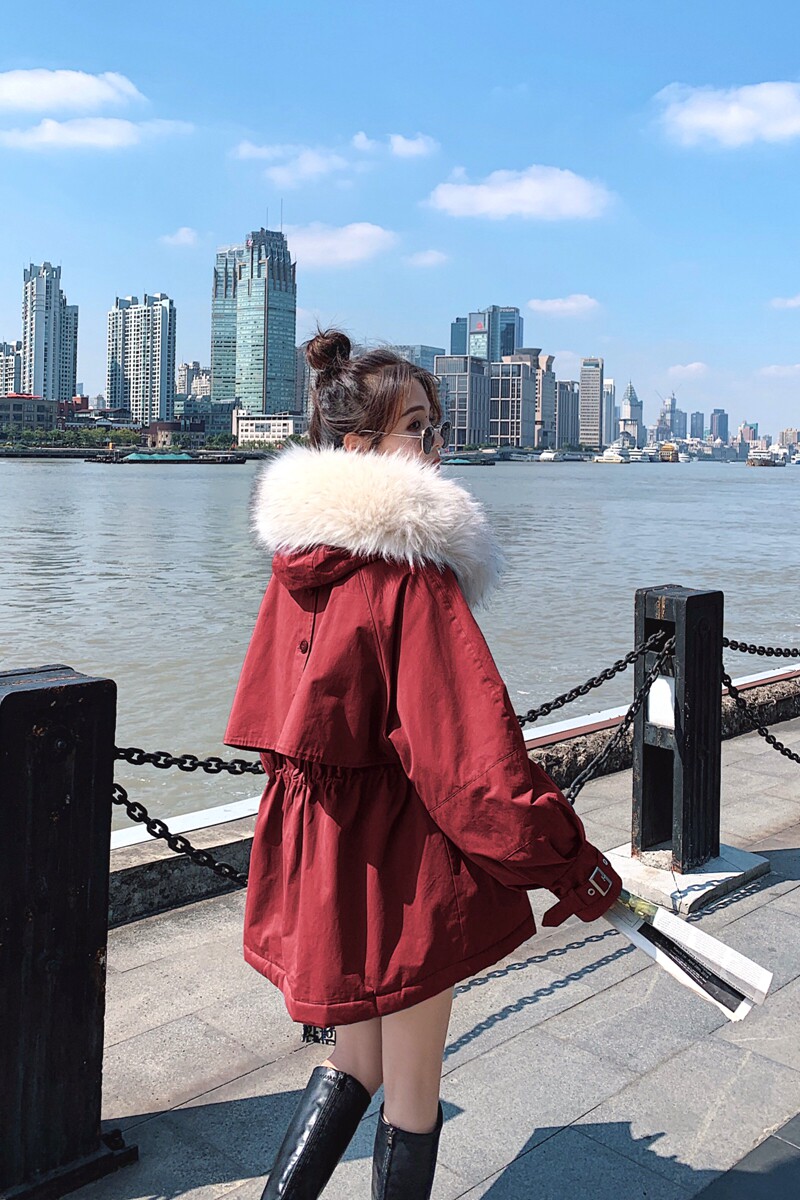 10.31出双11主推高山派克兔毛派克119-8899-P195K278,女装棉衣/棉服,叁秋一裳