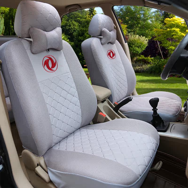 七座专用汽车座套东风小康v27 c37 C36 k07s全包坐垫套四季亚麻布