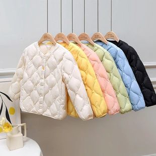 胖东来山姆新款儿童轻薄羽绒内胆中大童薄款羽绒服外套男童女童宝