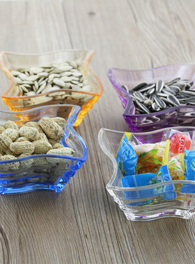 塑料彩色耐摔薯条糖果碗包邮