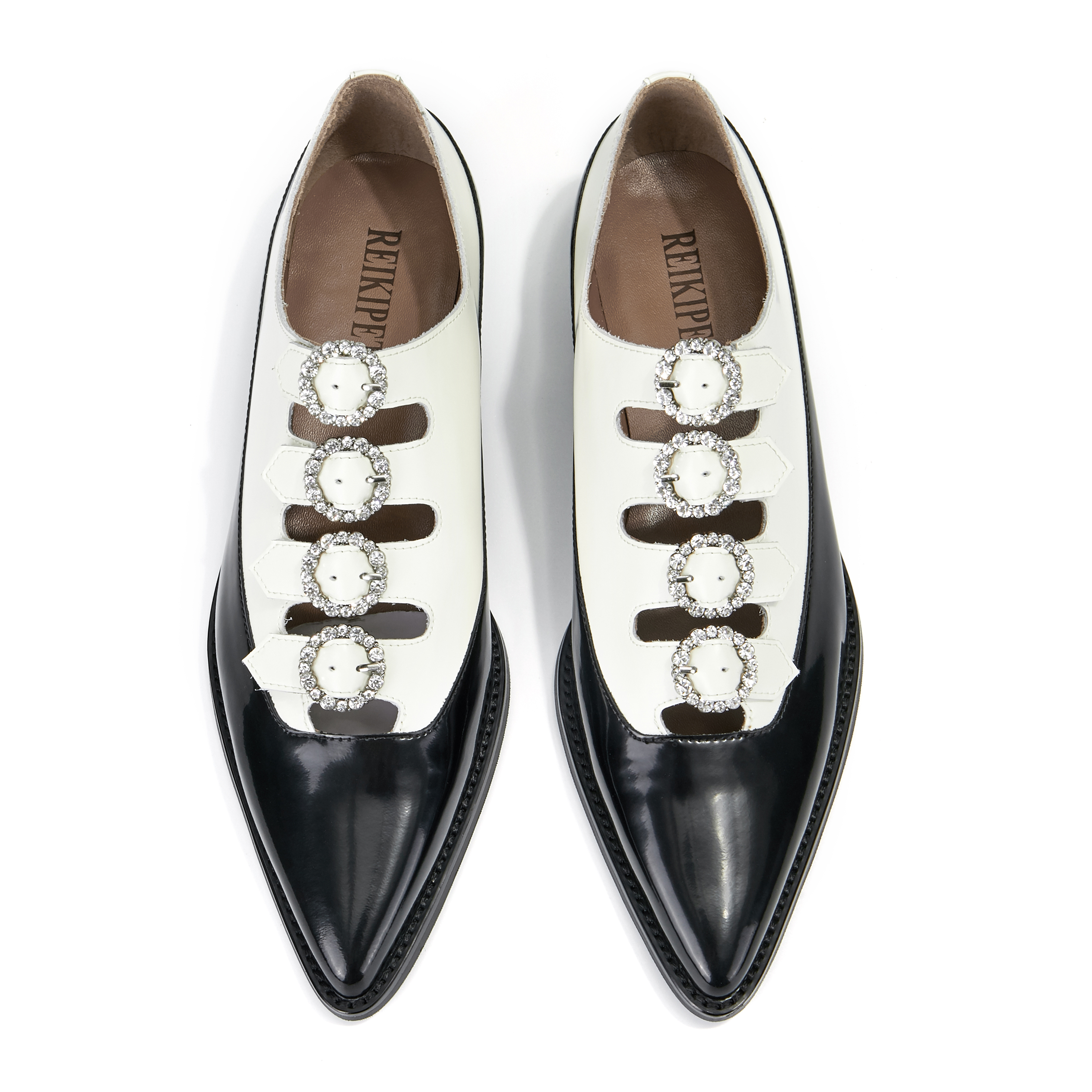 reikipetals设计师尖头单鞋