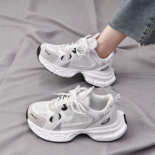 男鞋情侣老爹鞋网面休闲运动单鞋