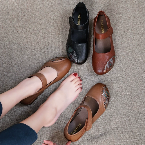 Обувь для матери, нескользящие туфли для отдыха, для среднего возраста, мягкая подошва
