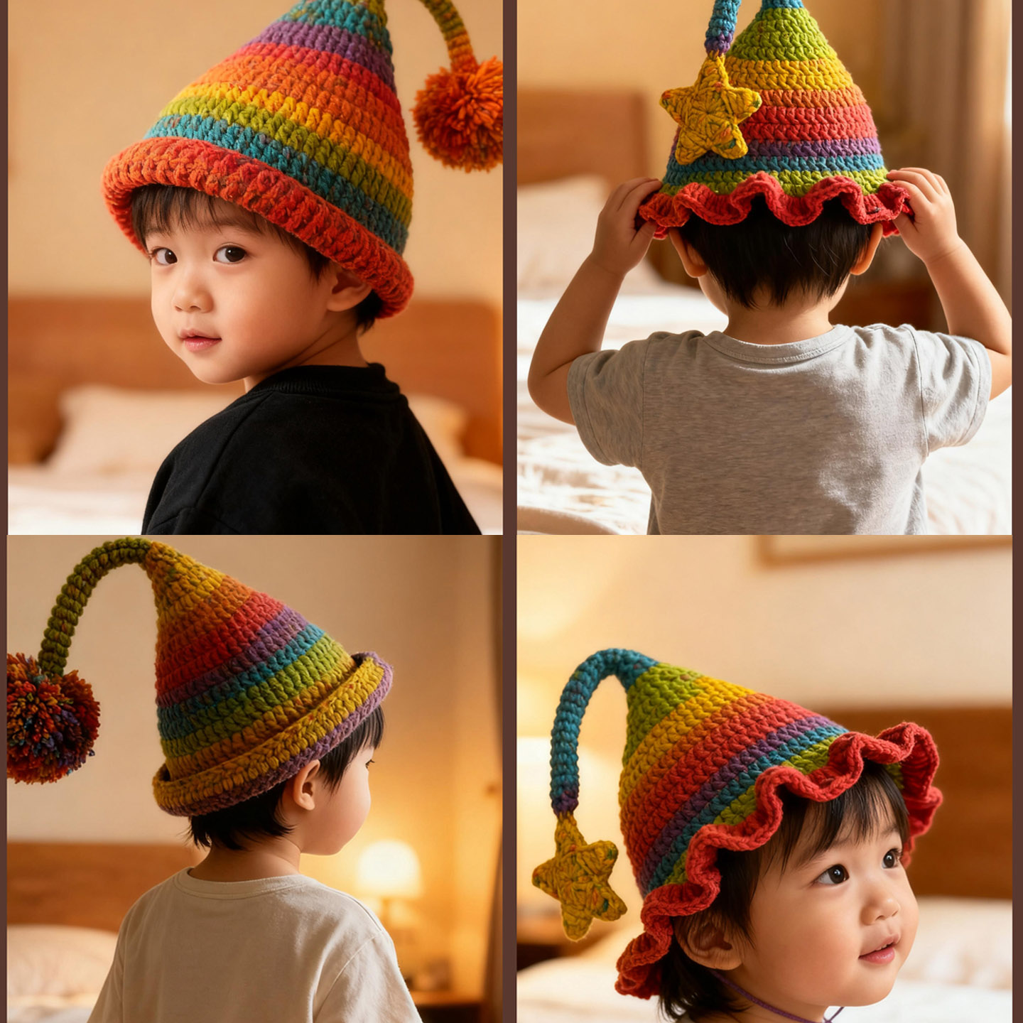 精灵帽子手工diy材料包