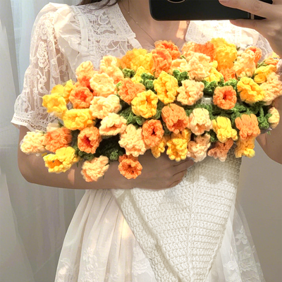 玫瑰花树毯子diy材料包送女友