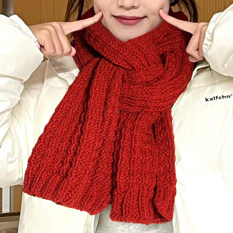 情人棉围巾编织材料包