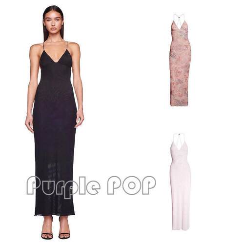 POP买手店 I.AM.GIA 25SS新款时尚百搭印花吊带洋装