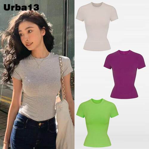 Urba13买手店正品现货SKIMS COTTON JERSEY上衣短袖易梦玲同款T恤