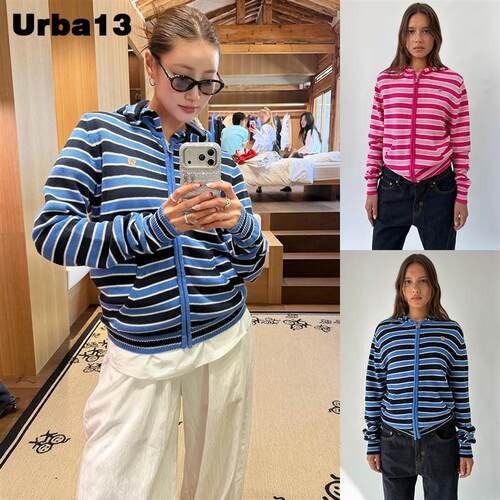 Urba13买手店正品Urban Sophistication詹詹同款火柴人开衫连帽衫
