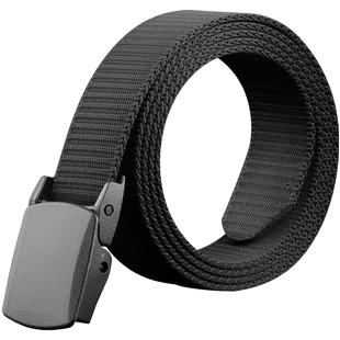 【正品YKK扣】高尔夫运动战术户外尼龙腰带男帆布皮带编织裤带