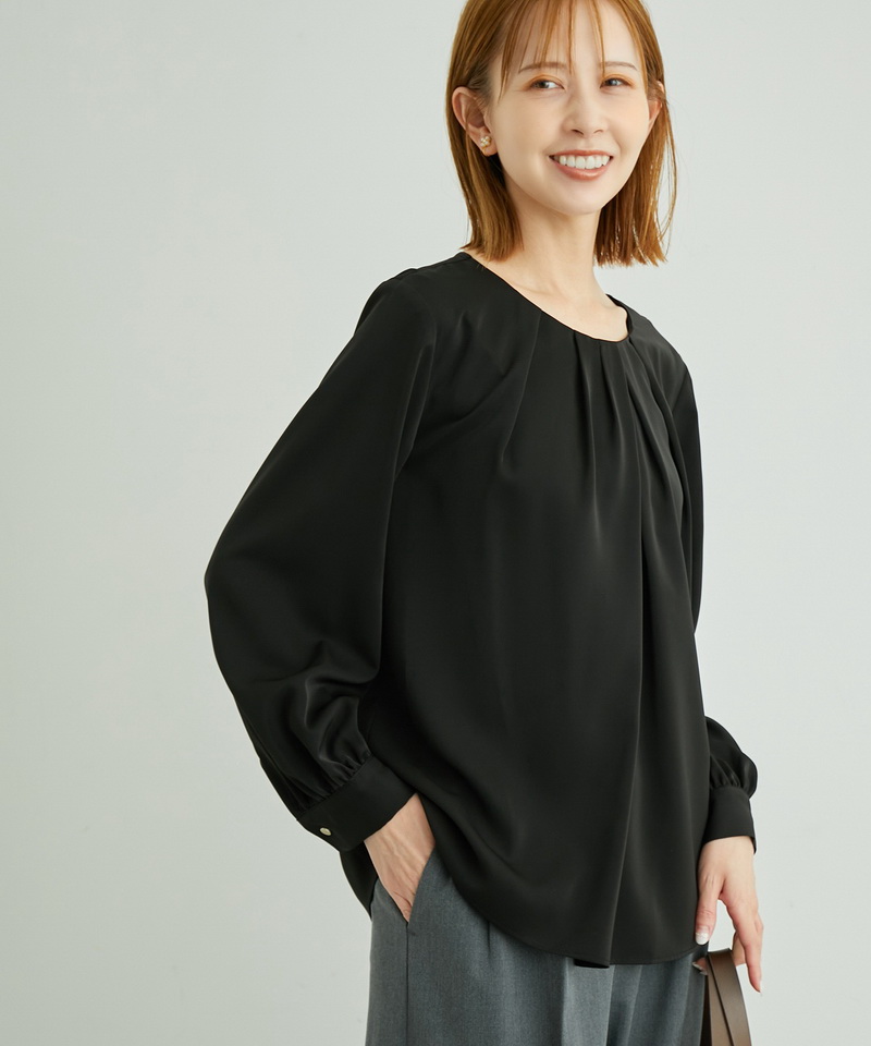 客供可再生环保多机能捏褶圆衬衫