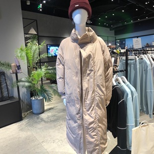 【巨折价】M家行走的被子 全方位包裹感299g充绒量显瘦长款羽绒服