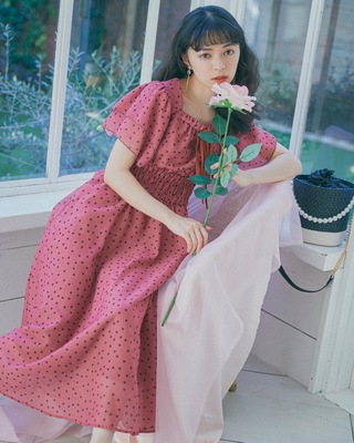 31爆款温婉优雅女人味十足波点