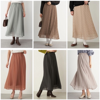 百褶裙律动之美珠光感琎口