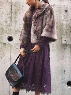 今年冬季bi须要有件毛毛外套!超美演绎温暖厚实仿皮草娃娃短外套