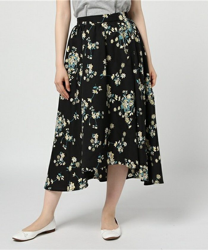 福利款 行走露美腿 分层式剪裁 二次印染印花松紧高腰半身裙|ruв категории Женская одежда, юбка - от Buy2taobao.com для оказания профессиональной услуги покупки агента Taobao