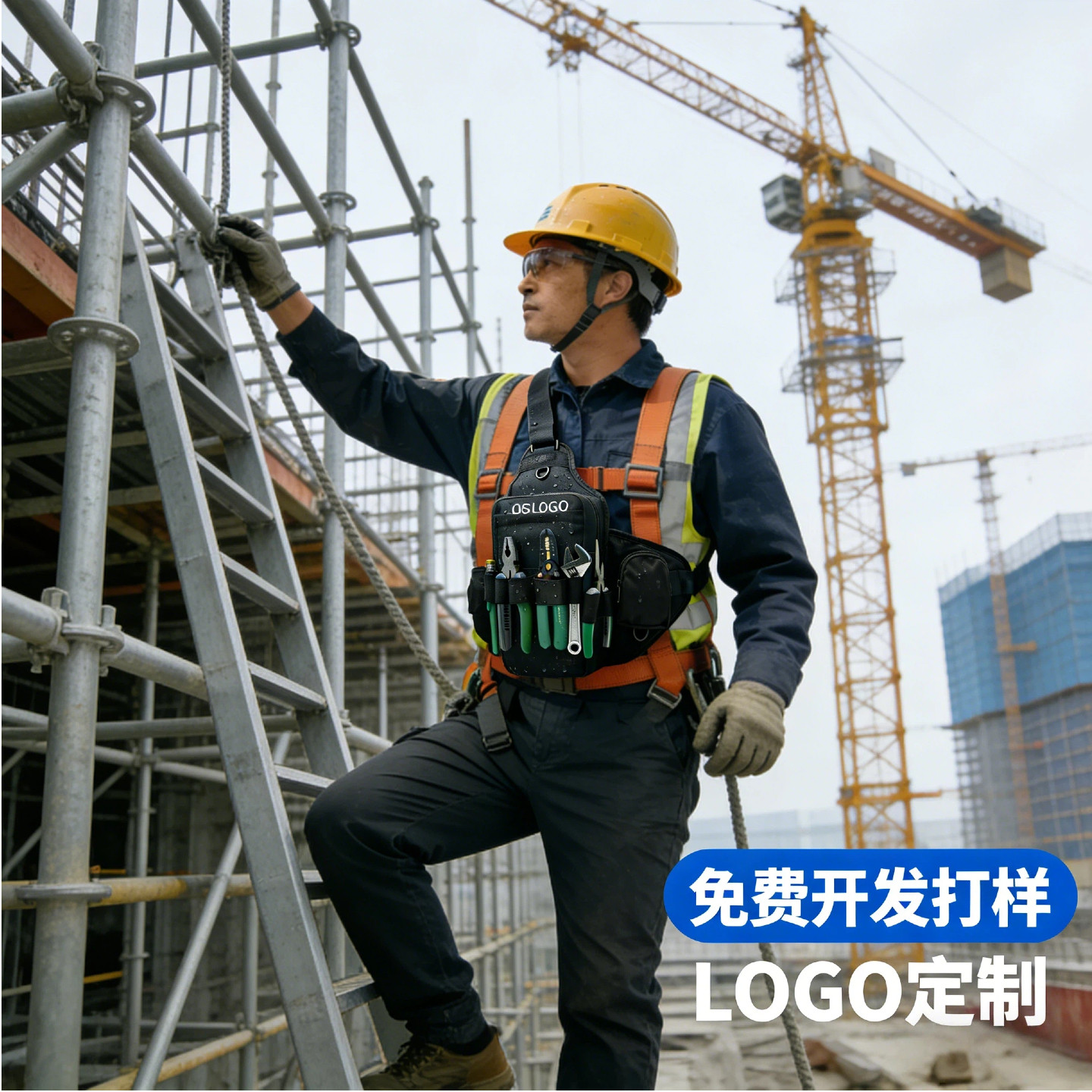 2026年电工工具胸包家电安装维修售后胸前多功能结实耐用工具胸包,五金/工具,工具包,淘宝优惠券,粉丝福利购,淘宝优惠卷