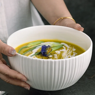 陶瓷汤碗家用轻奢面碗高颜值大号水煮鱼汤盆精致汤碗面碗高级餐具