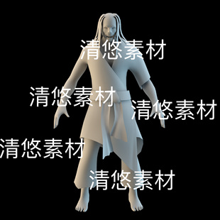 尸鬼恶魔人物文件 3dmax 非实物B929 玄幻仙侠古装 obj格式 c4d fbx