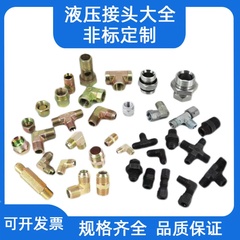 khớp nối xoay thủy lực Các khớp nối thủy lực ống dầu áp suất cao được tùy chỉnh bằng các ống giảm tốc có hình dạng đặc biệt theo hệ mét, của Anh và Mỹ với các ren trong và ngoài, tùy chỉnh không chuẩn đầu nối tuy ô thủy lực nối thủy lực