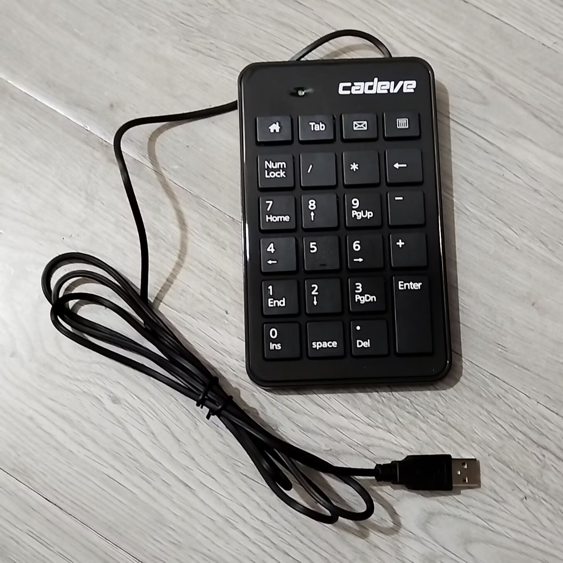 迷你数字小键盘有线USB接口巧克力23键财务会计银行 密码收银键盘