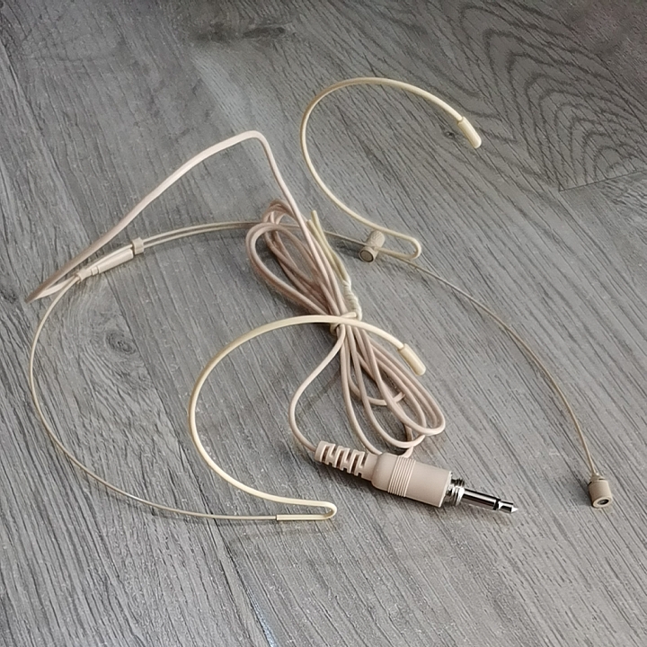 螺纹螺丝头戴式麦克风舞台演出主持话筒无线发射器头戴麦克风耳挂