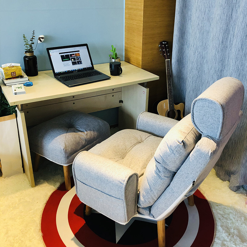 Computer chair Lazy chair Single computer Sofa chairs leisure time Armchair balcony Chairs Study Book tables and chairsin the Residential furniture , Class Seats , Chairs , Computer Chair  category - from Buy2taobao.com to provide professional Taobao agent buy service