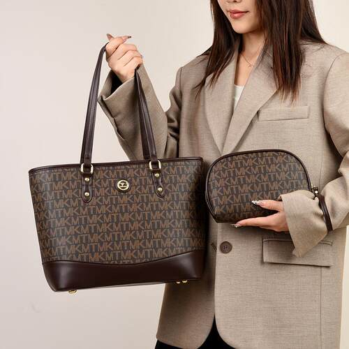 百搭单肩妈妈包大容量潮流手提包