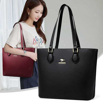 真皮女包包女士大容量通勤挎包