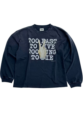 Discard Too Fast To Live L/S Tee