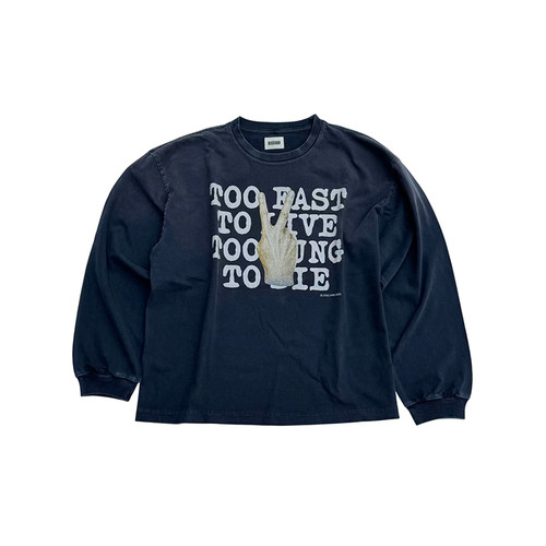 Discard Too Fast To Live L/S Tee
