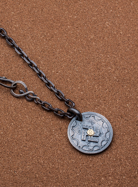 项链WESTRIDE银饼男女同款