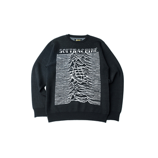 SWEATER圆领套头宽松抽象毛衣 OCEAN ［3折］SOFTMACHINE PULSE