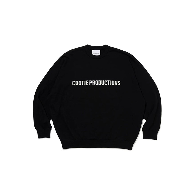 Cootie Intarsia Crew Sweater 日产 80%毛 LOGO 毛衫