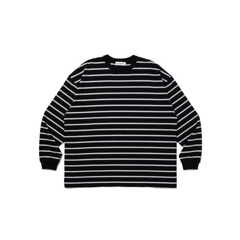 Cootie Border L/S Tee 日产 条纹 天竺棉长tee